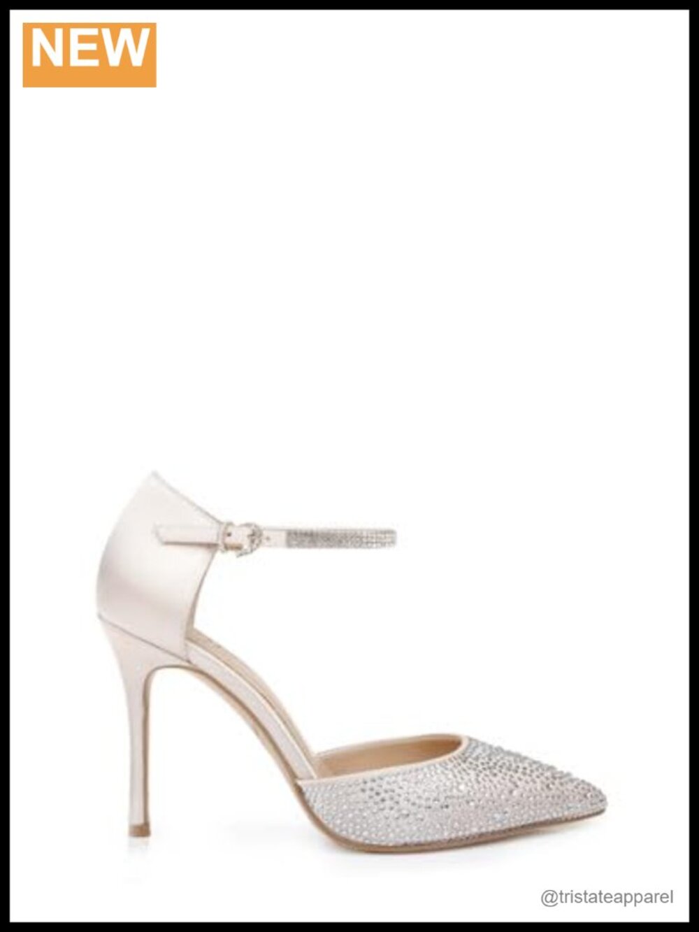 Ankle Strap Stiletto Heeled Sandals - Picture 3 of 6